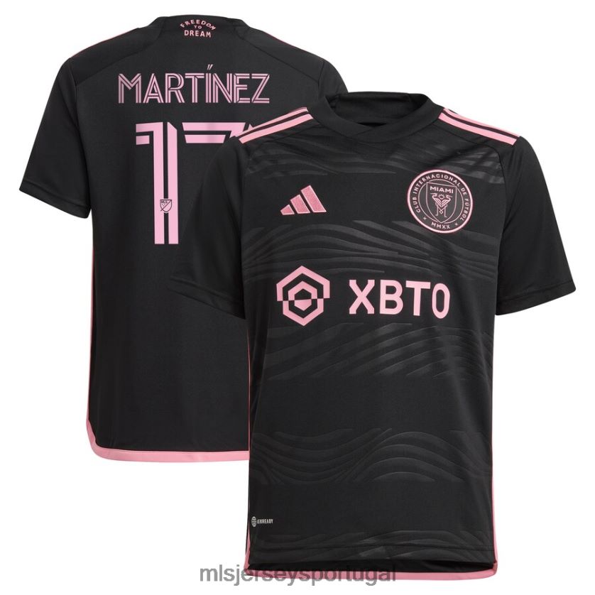 camisa inter miami cf josef martinez adidas black 2023 la noche replica player jersey crianças MLS Jerseys T2BX44295
