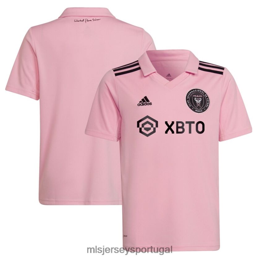 camisa inter miami cf adidas pink 2022 the heart beat kit replica blank jersey crianças MLS Jerseys T2BX44246