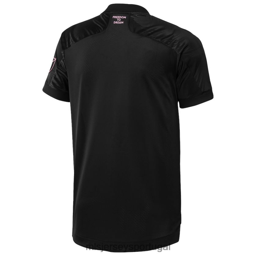camisa inter miami cf adidas black 2021 la palma authentic blank jersey homens MLS Jerseys T2BX44365