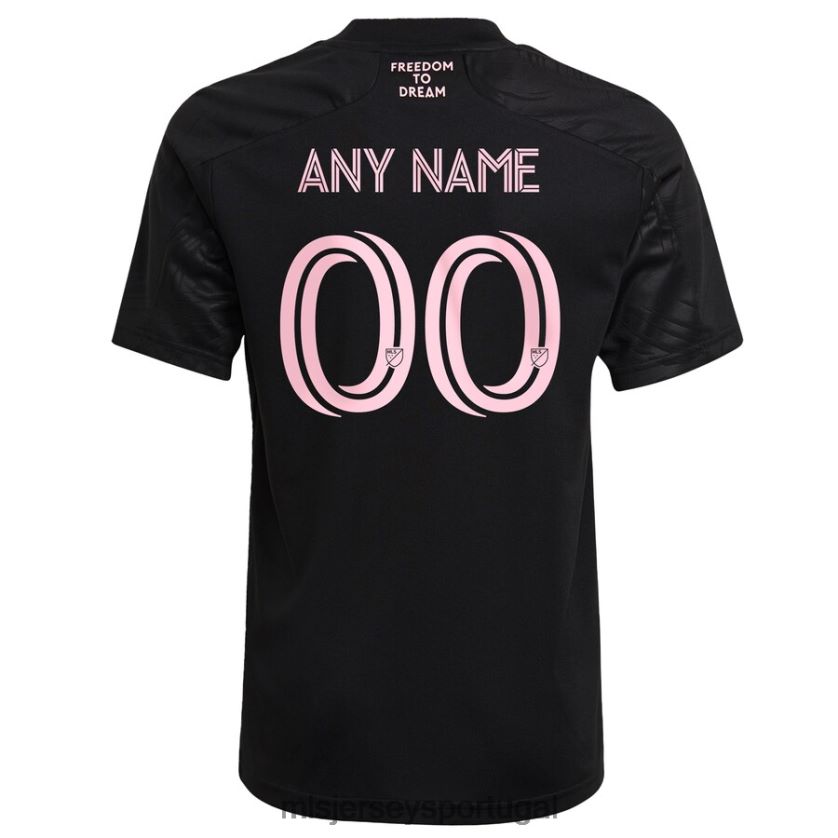 camisa inter miami cf adidas black 2021 la palma replica custom jersey homens MLS Jerseys T2BX44440