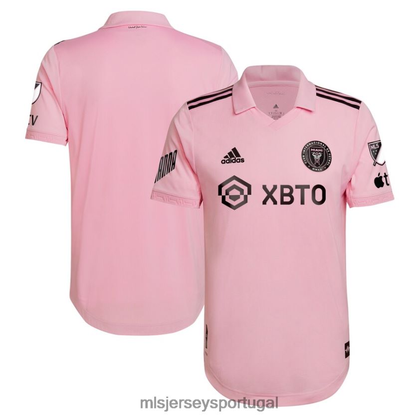 camisa inter miami cf adidas pink 2022 the heart beat kit authentic jersey homens MLS Jerseys T2BX44387