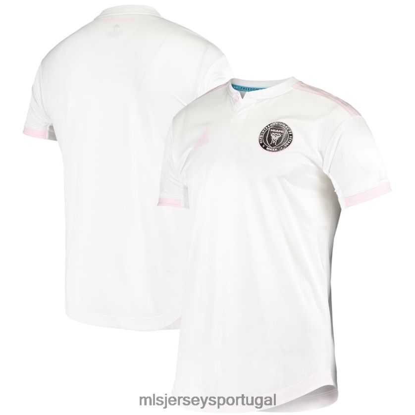 camisa inter miami cf adidas white 2020 authentic blank primária jersey homens MLS Jerseys T2BX44836