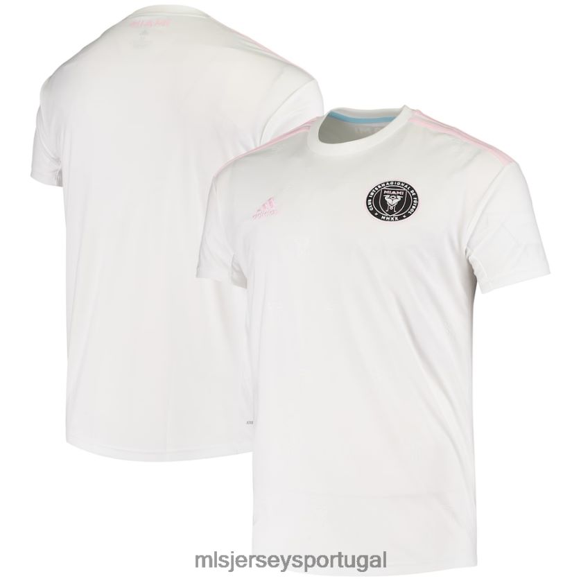 camisa inter miami cf adidas white 2020 réplica em branco primário aeroready jersey homens MLS Jerseys T2BX44511