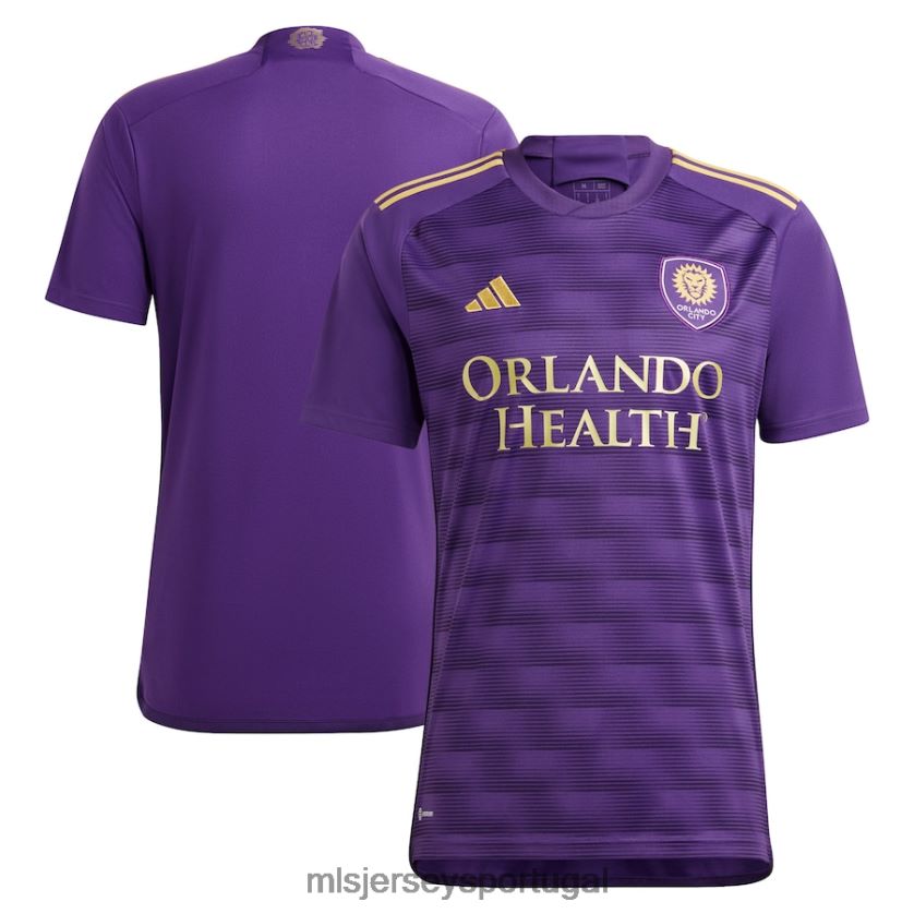 camisa orlando city sc adidas purple 2023 the wall kit replica jersey homens MLS Jerseys T2BX4464