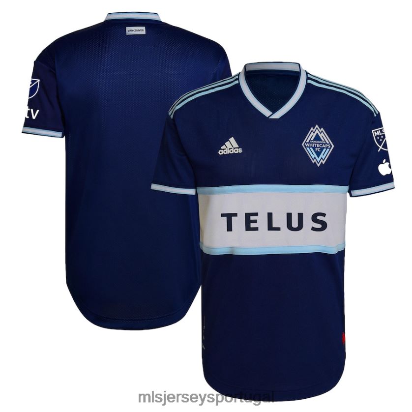 camisa vancouver whitecaps fc adidas blue 2023 the hoop & this city authentic jersey homens MLS Jerseys T2BX44584