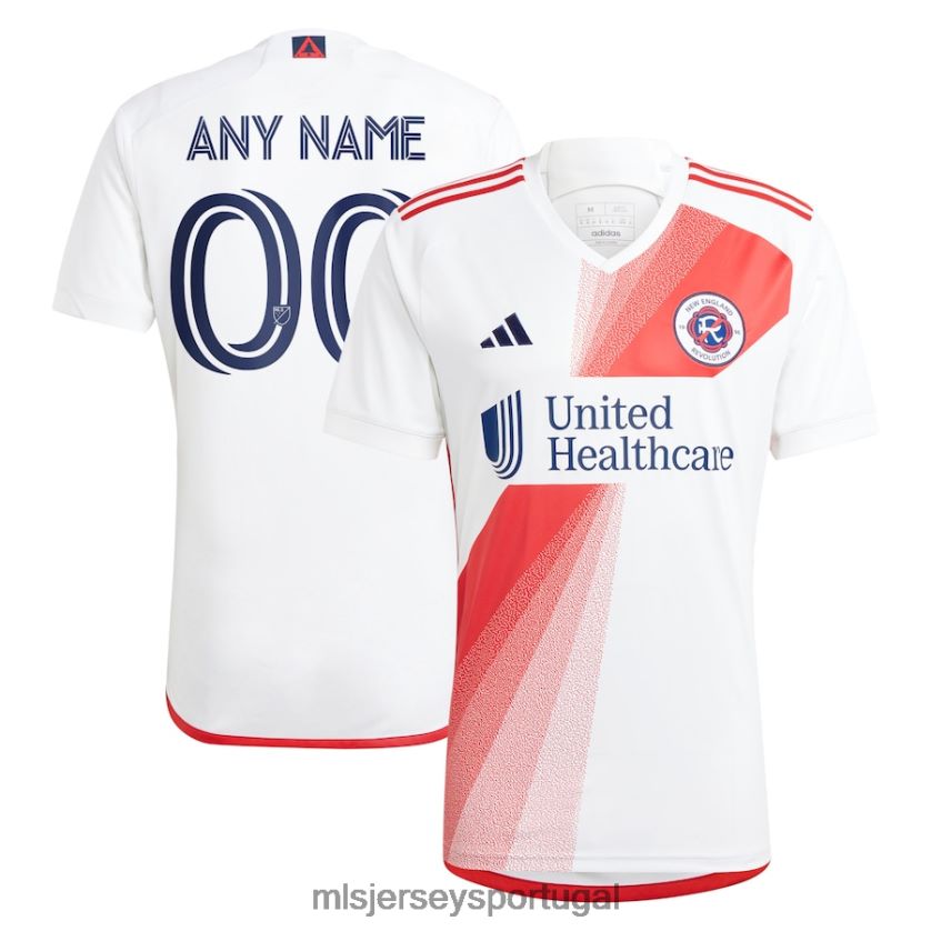 camisa Nova Inglaterra Revolução Adidas White 2023 Defiance Réplica Custom Jersey homens MLS Jerseys T2BX44375