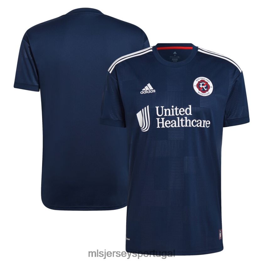 camisa revolução da nova inglaterra adidas navy 2022 the liberty kit réplica camisa em branco homens MLS Jerseys T2BX44568