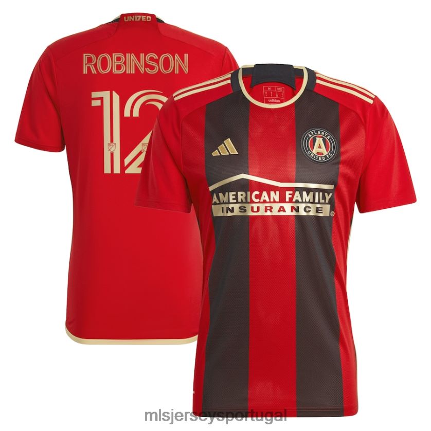 camisa atlanta united fc miles robinson adidas black 2023 the 17s' kit replica jersey homens MLS Jerseys T2BX44566