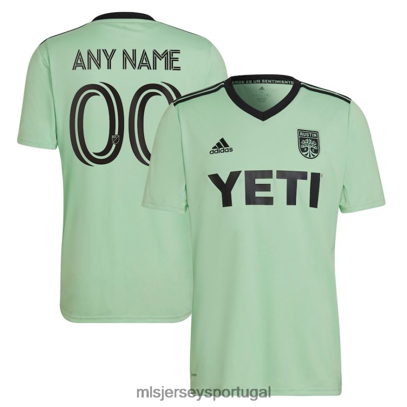 camisa austin fc adidas mint 2022 the sentimiento kit replica custom jersey homens MLS Jerseys T2BX44729