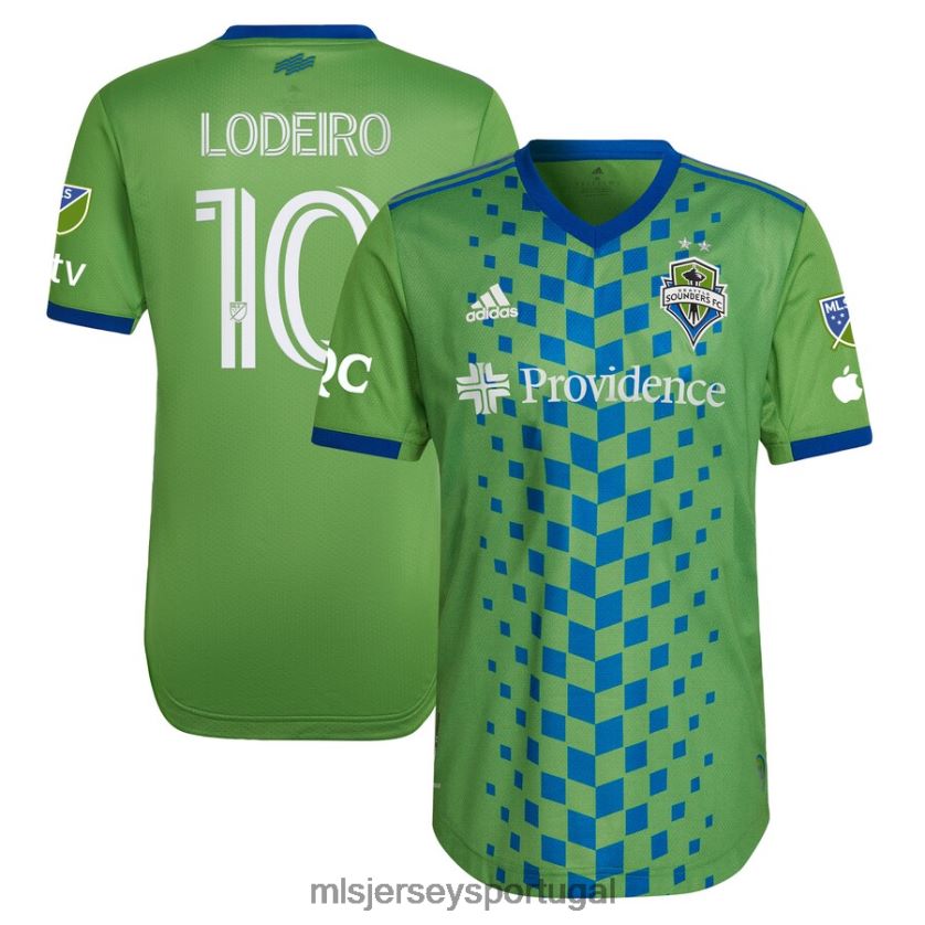 camisa seattle sounders fc nicolas lodeiro adidas green 2023 legacy green authentic player jersey homens MLS Jerseys T2BX441055