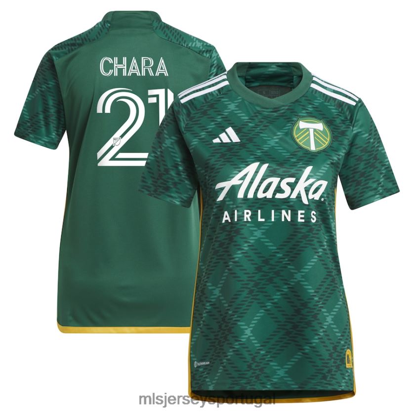 camisa adidas portland woods diego chara verde 2023 portland plaid kit replica jersey mulheres MLS Jerseys T2BX44820